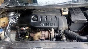 Дымит двигатель 1 4 HDI Пежо 307. 2004г.