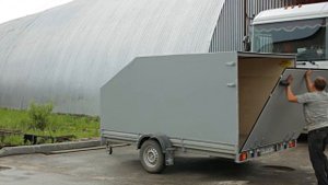 Ворота-сходни для легкового прицепа МЗСА 831134.102