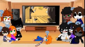 Реакция персонажей из ужасов на друг друга