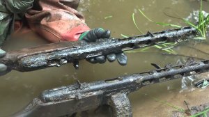 Оружие в глубокой яме, Раскопки по войне