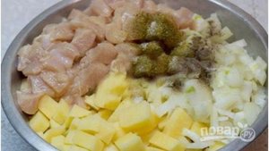 Курник на кефире