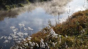 ТУМАН  НА РЕКЕ  Футаж