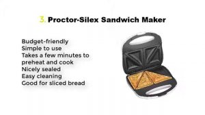 Top 5 Best Breakfast Sandwich Maker 2021