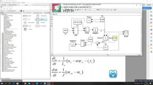 Моделирование Электротехнических Систем. Прямой пуск ДПТ НВ. Составление схемы в Matlab Simulink.