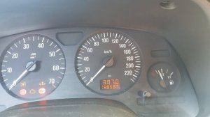 Opel Astra G - Resetarea InSP și a  kilometrajului ultimei călătorii