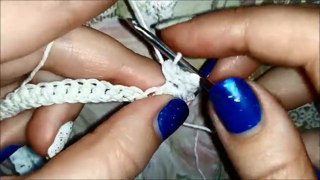 Тесьма Зубчики ♡ Обвязка края крючком ♡ Crochet border