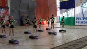 Крманда г. Бирск "Радуга" Степ аэробика 5-7 лет