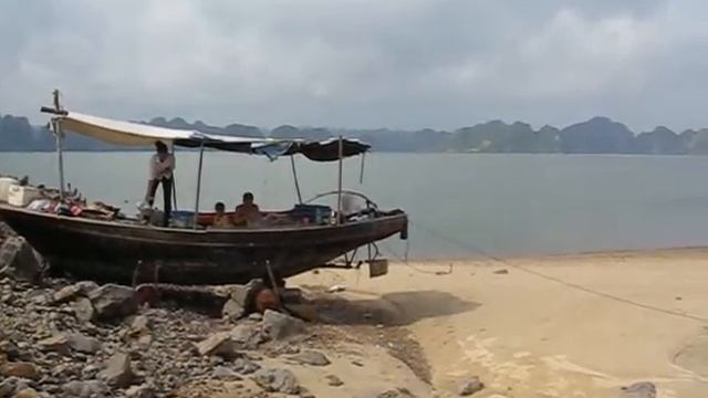 Вьетнам, Vietnam, Халонг, Ha Long, залив, остров Туанчау смотреть онлайн