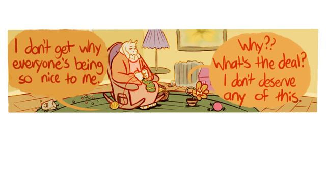 Toriel Babysits Flowey - Undertale Comic Dub смотреть онлайн