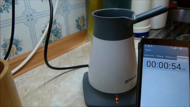 Кофе (капучино) по-быстрому. Электро-турка Gorenje TCM 300 W. Обзор. смотреть онлайн