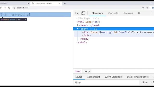 JavaScript Create HTML Element: How to dynamically add tags to your pages
