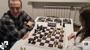WFM Fatality (1954) vs GM A. Gabrielian (2441). Rostov on Don. Chess Fight Night. CFN. Blitz