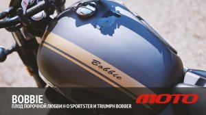 Bobbie – плод порочной любви H.-D. Sportster и Triumph Bobber. Обзор и тест-драйв CJ Adept 700 Solo