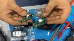 Ремонт Ключа Mercedes FBS4 ключ был постиран