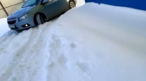 Шевроле круз тест по снегу