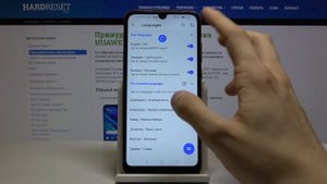 Как изменить язык клавиатуры на Huawei Y6 2019 — Параметры раскладки