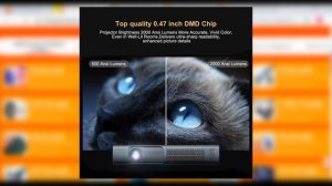 DLP-проектор Thundeal T615 | скидки на Али