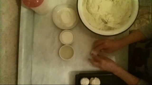 Булочки с посыпкой