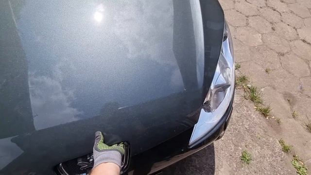 Peugeot 407 установка газовых упоров капота