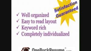 Maximizing Job Potential With One Buck Resume 