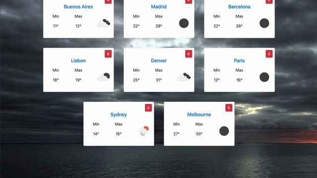 Simple but awesome React JS Weather App - Patricio Turpin смотреть онлайн