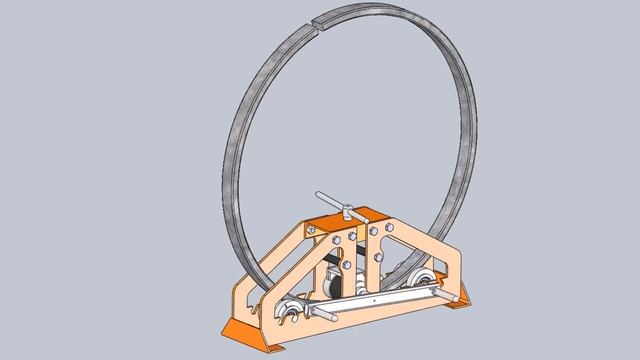Трубогиб, трубогибочный станок,профилегиб. 3D-модель смотреть онлайн