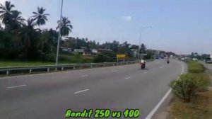 Bandit 250 vs 400