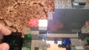 Обзор на самоделку Лего Майнкрафт:подземелье