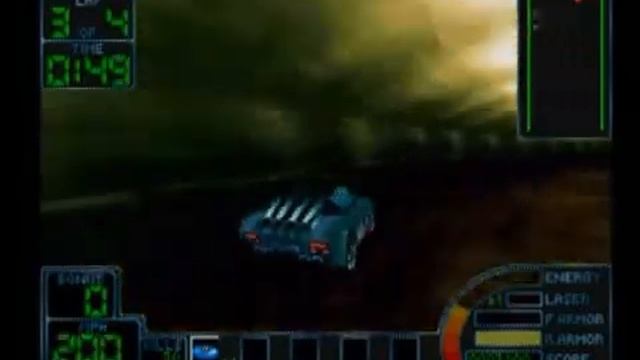 Impact Racing (PSX) Gameplay смотреть онлайн