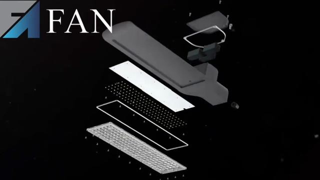 Уличный консольный Led светильник