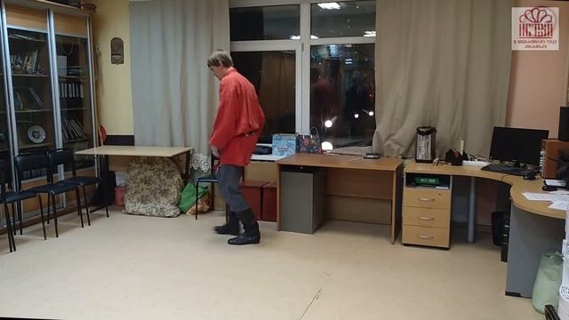 Народная пляска для начинающих.