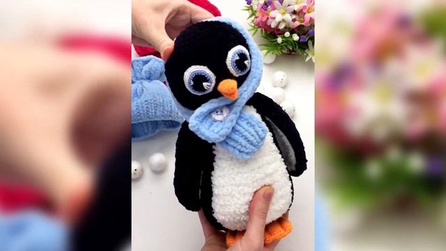 Мастер класс плюшевый пингвинёнок амигуруми крючком