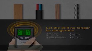 Stud Finder Wall Scanner - 5 in 1 Stud Detector with Intelligent Microprocessor Chip and HD LCD Dis
