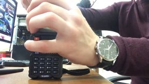 Антенна 50 см Diamond RH773 в действии