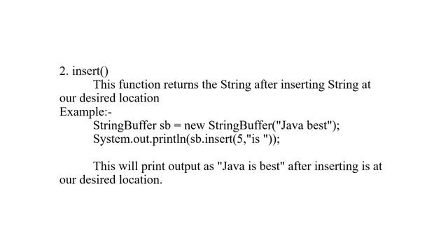 Lecture 22: StringBuffer смотреть онлайн