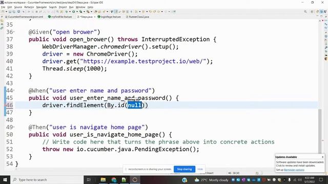 Selenium Cucumber Java BDD Framework Class 4: Sample Login Test