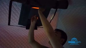 Юрта для суровых зимних условий 4,0 м. x 4,6 м. x 2,6 м.