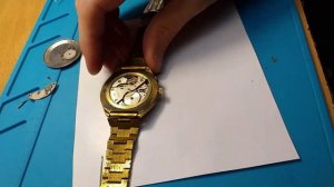 Ремонт часов ракета,извлекаем обломанный вал.