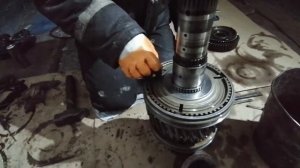 Сборка КПП ZF16 130 часть 1