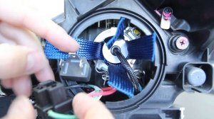 Установка светодиодной лампы h4 5s+ в ближний дальний свет NeTuning