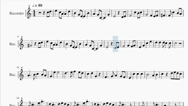 SUPER EASY Recorder Sheet Music: How to play Lemon by Kenshi Yonezu 米津玄師 смотреть онлайн