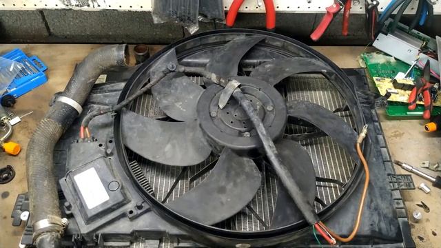 Как запустить бесщёточный электровентилятор Mercedes W203/W211 и подобные смотреть онлайн