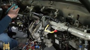 Замена радиатора переднего отопителя