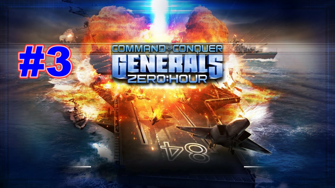 ▶Command and Conquer: Generals - Zero Hour. У берегов Сомали(США). #3
