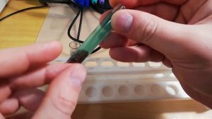 Взаимодействие сульфата меди с двумя растворами преобразователя ржавчины