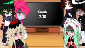 👿 uppermoons 👿 react to Yoriichi ❤️//⚠️ MANGA SPOILER ⚠️//My au