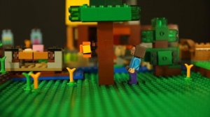 Лего ПРИВЕТ СОСЕД vs БАЛДИ - Лего НУБик Майнкрафт - LEGO Minecraft