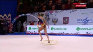 Арина Аверина обруч Гран-При Москва 2021 финал||Arina Averina hoop Grand Prix Moscow 2021 EF