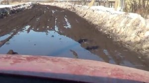 киа соул, езда по грязи