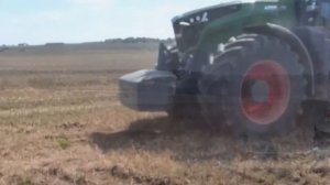 Демонстрация трактора Fendt 1050 с культиватором Lemken Karat 9/700